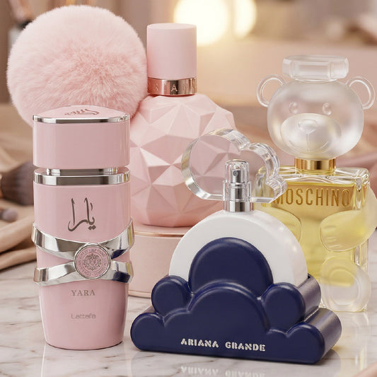SWEET LIKE CANDY, YARA ROSA, MOCHINO TOY 2, ARIANA CLOUD 2.0