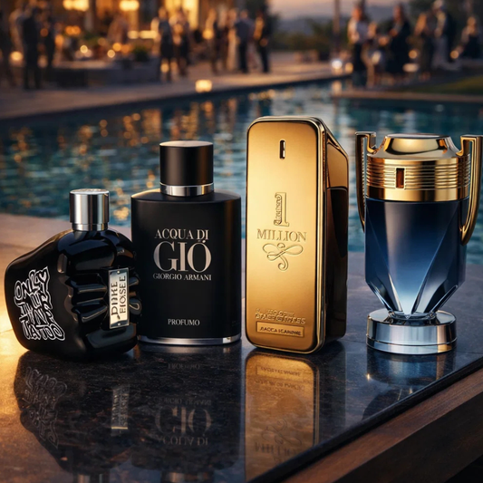 Diesel, AcquaProfumo, 1million ,Invictus TTK