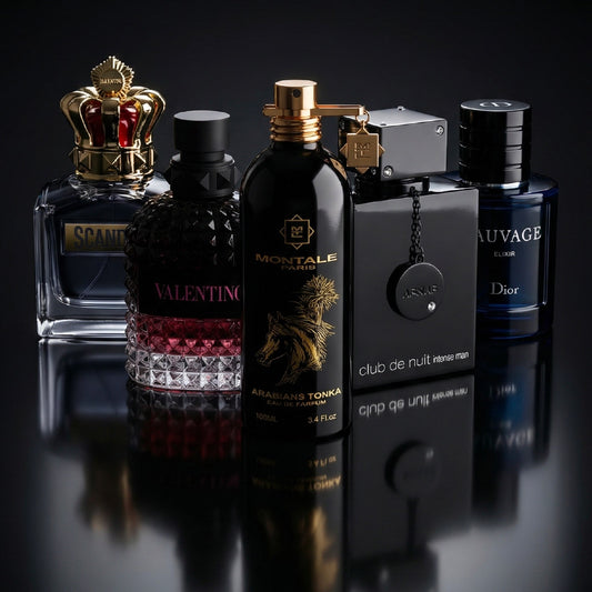 Scandal, Valentino, Arabian, Club De Nuit, Svg Elixir TTK